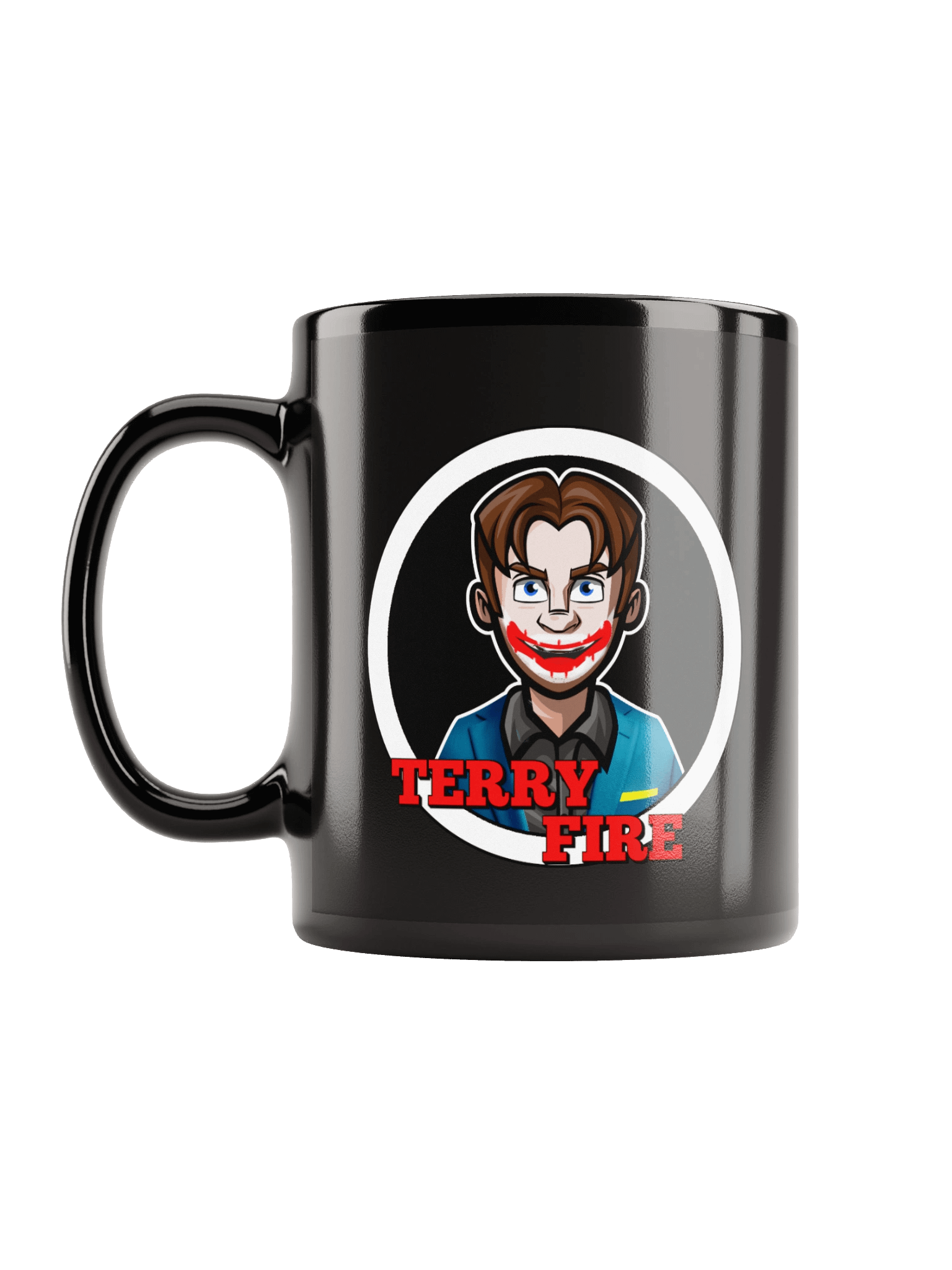Daz x Terry Fire Black Glossy Mug product image (12)