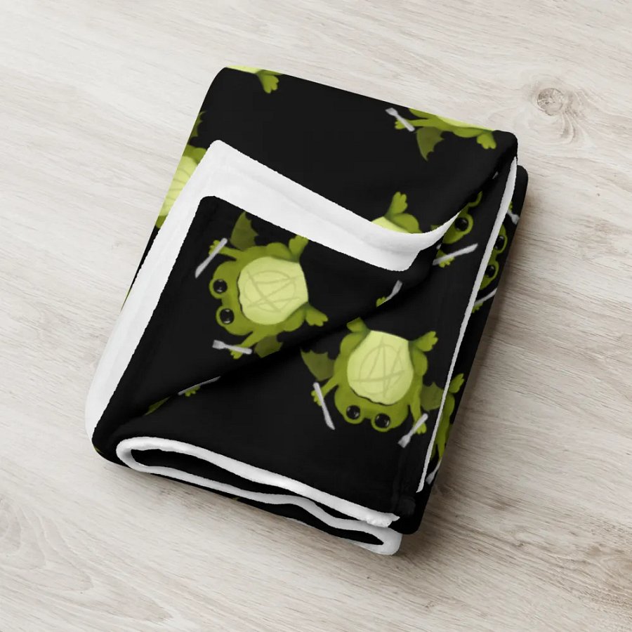 Eat the Rich Throw Blanket product image (18)