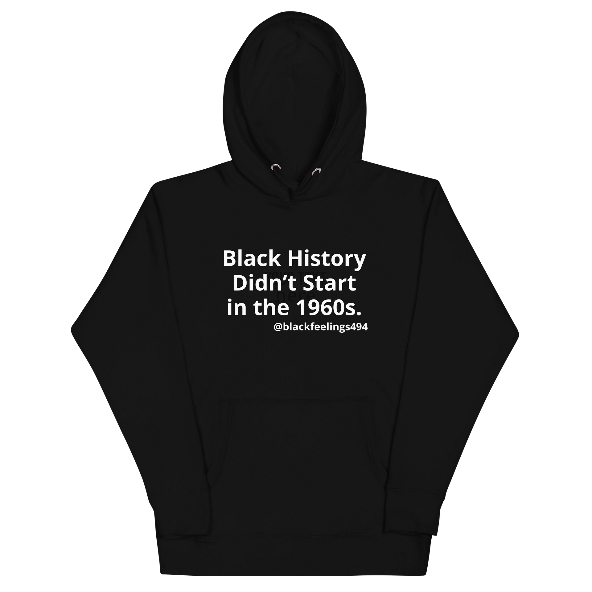 Black History Didn’t Start in the 1960s Hoodie product image (2)