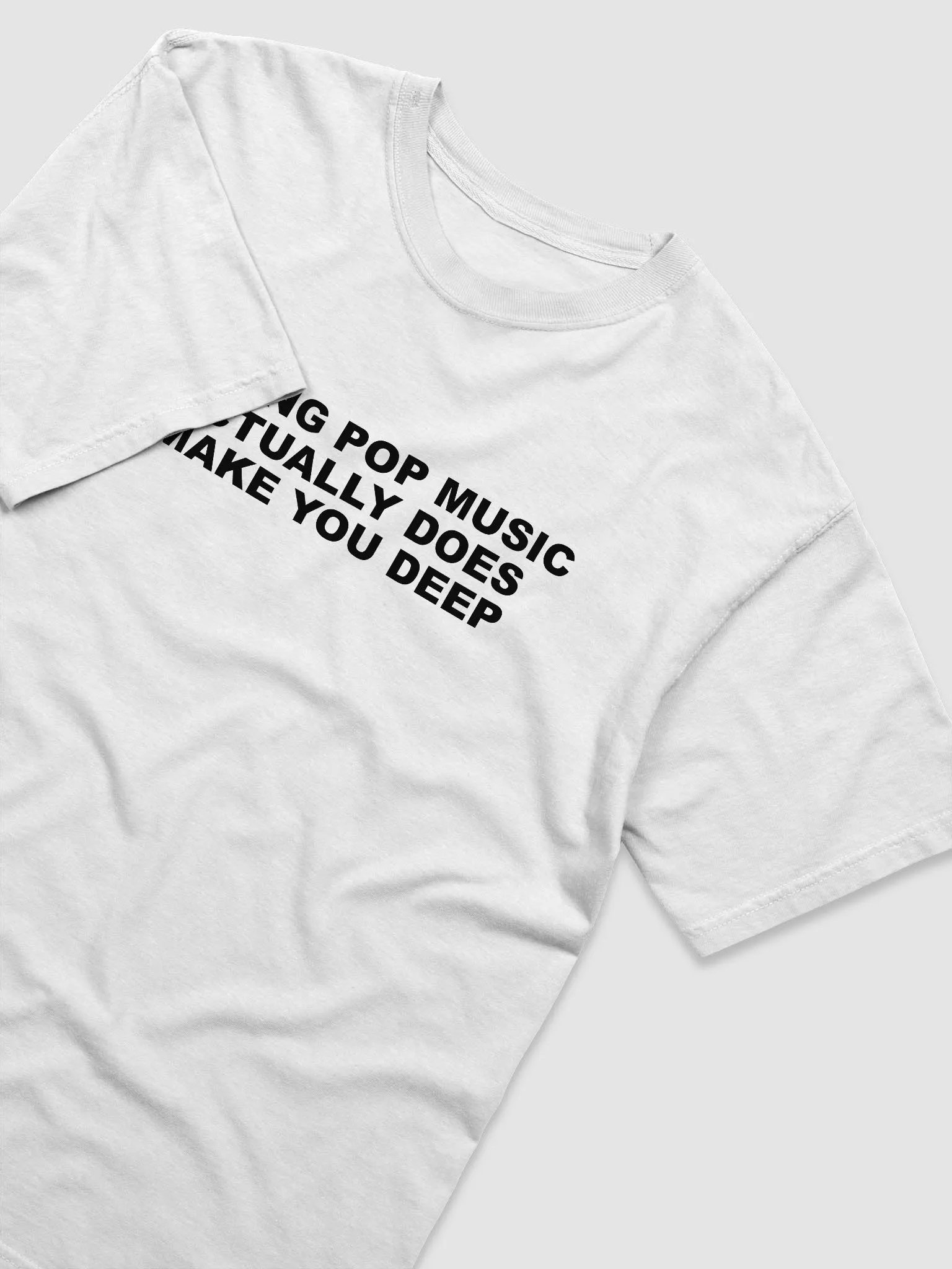 HATING POP MUSIC ACTUALLY DOES MAKE YOU DEEP product image (3)
