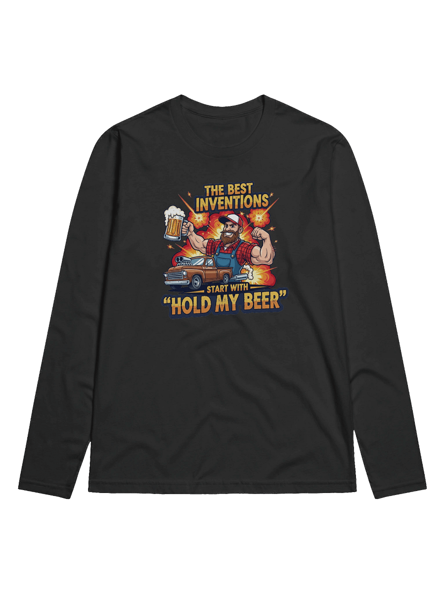 Project: Hold My Beer - Long Sleeve Shirt product image (1)