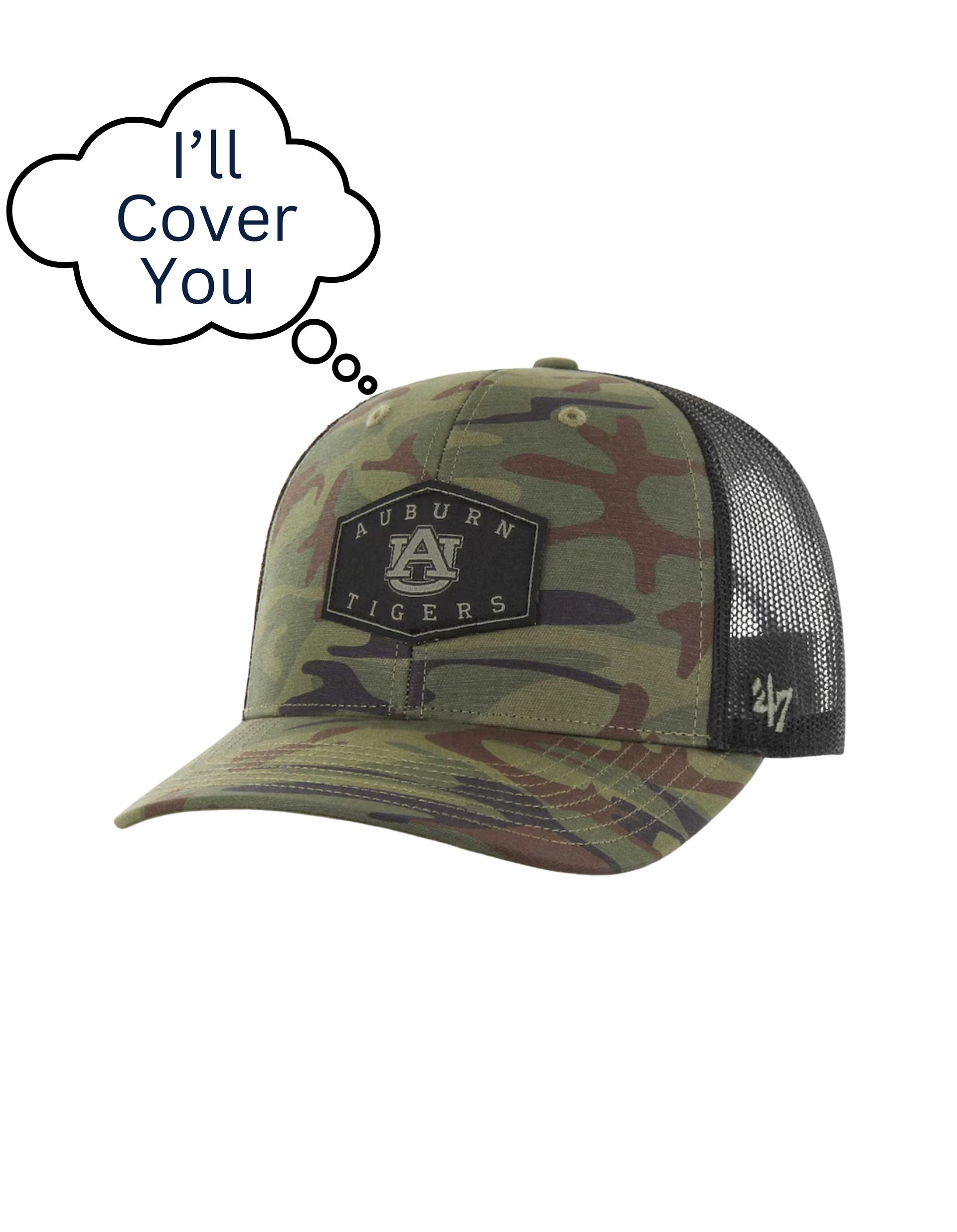 Auburn Military Appreciation Camo Hat product image (1)