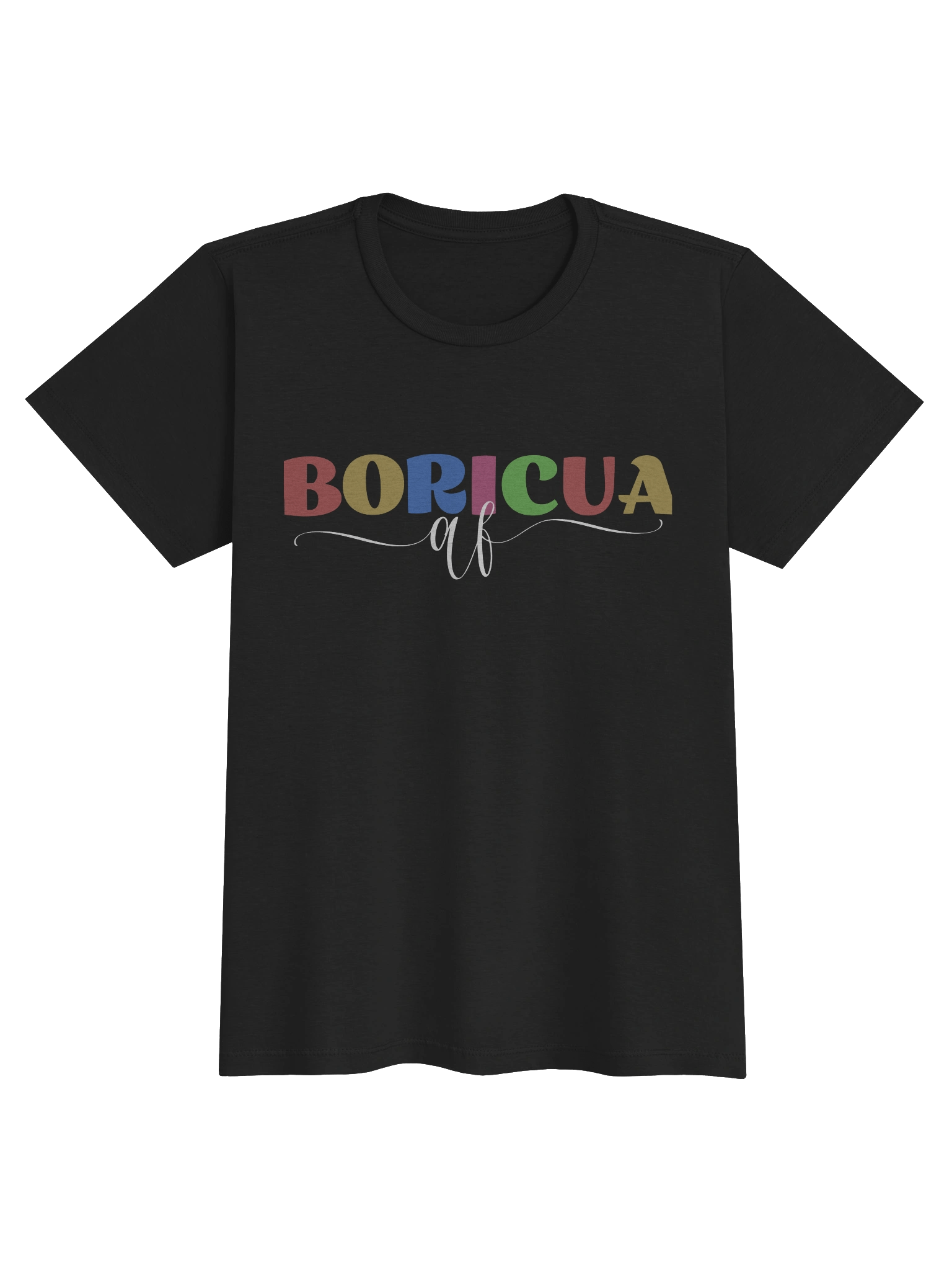 Boricua AF T-Shirt Mujer product image (1)