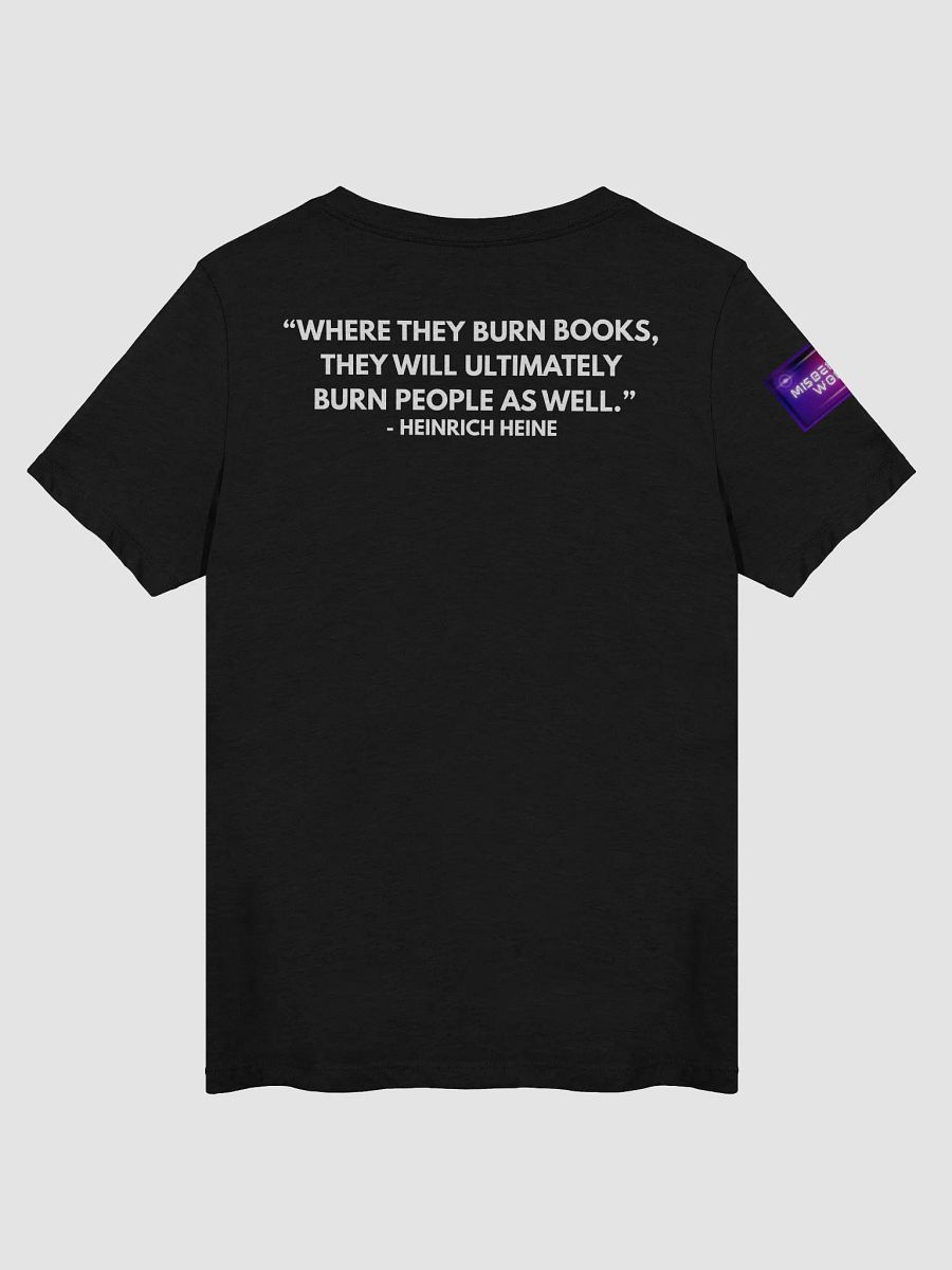 Burn Patriarchy Not Books V Neck product image (25)