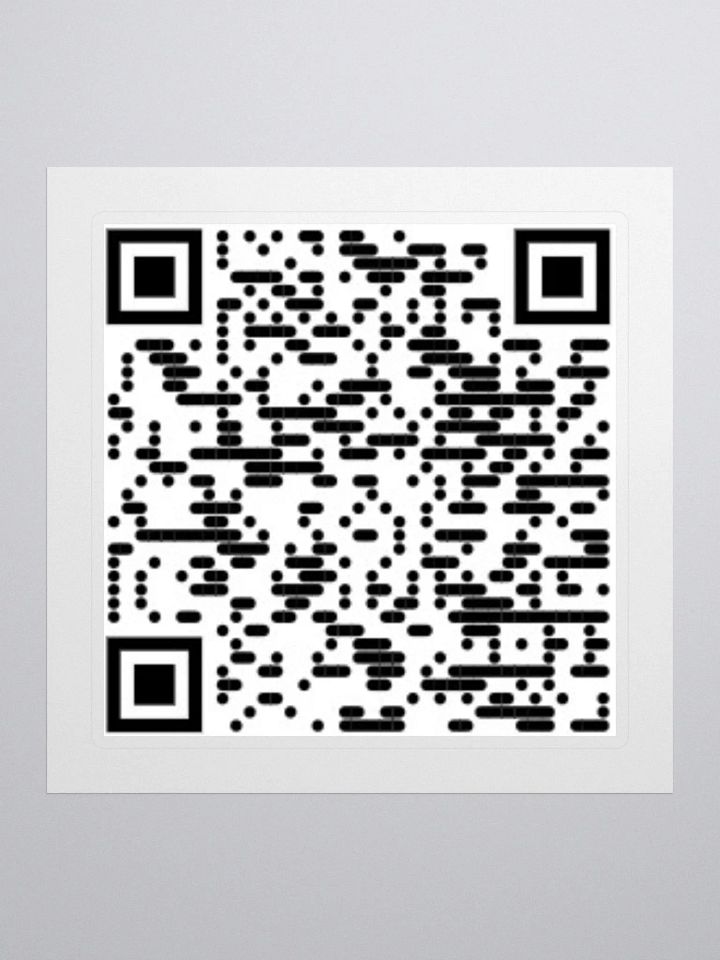QR Sticker for Twitch product image (1)