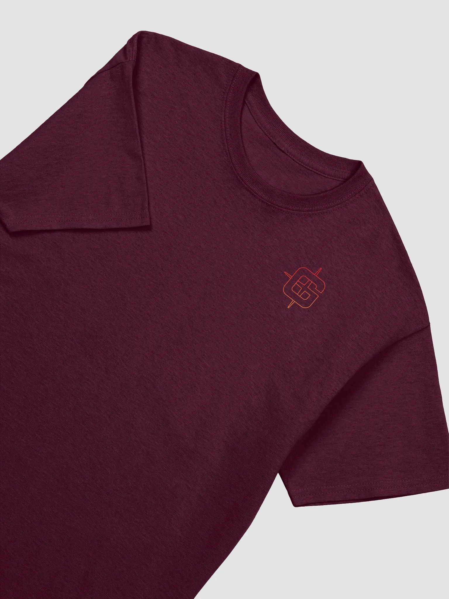 Red Grid Access T-shirt product image (2)