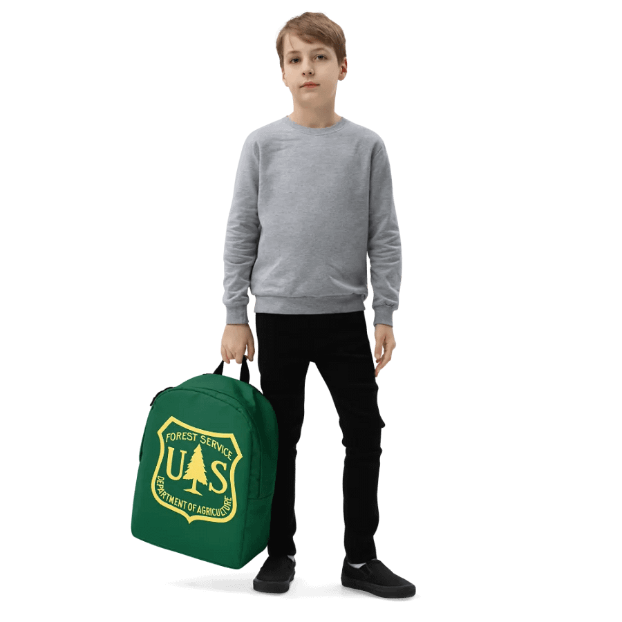 "Forest Service" Minimalist Backpack product image (8)