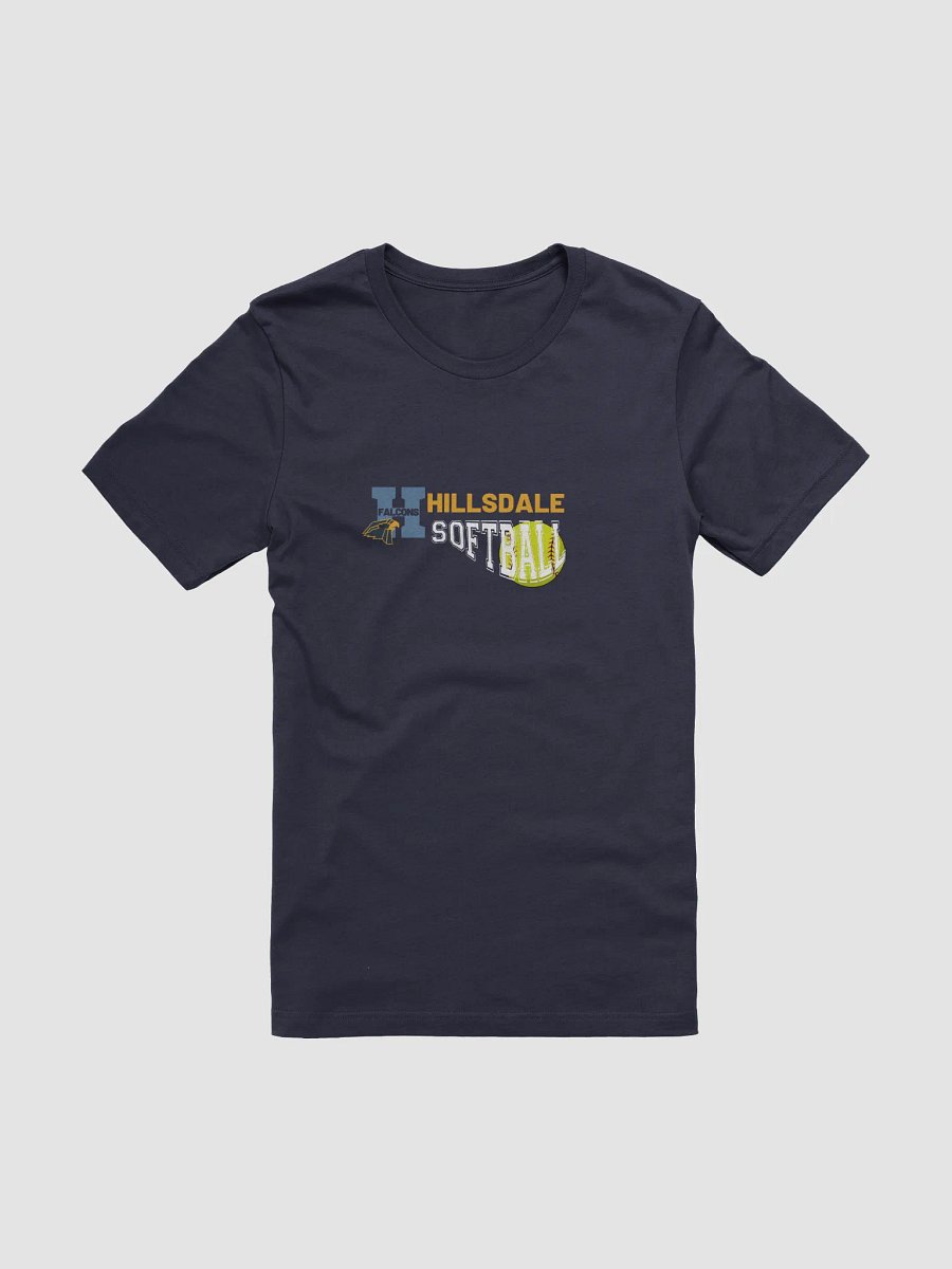 Hillsdale Falcons Softball T-Shirt product image (2)