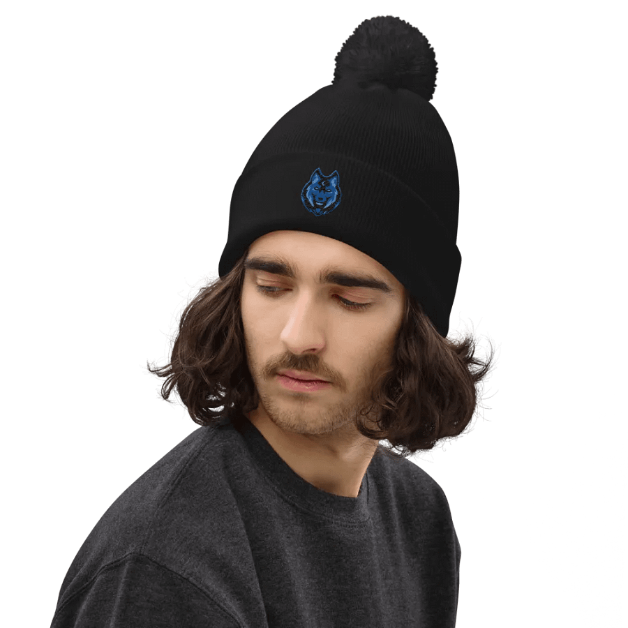 Lunar Wolf Pom-Pom Beanie product image (3)