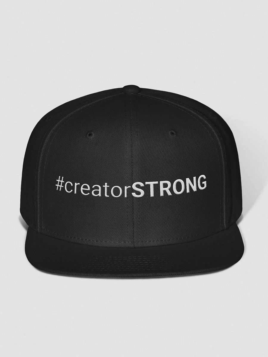 #creatorSTRONG - Hat - White & White product image (1)