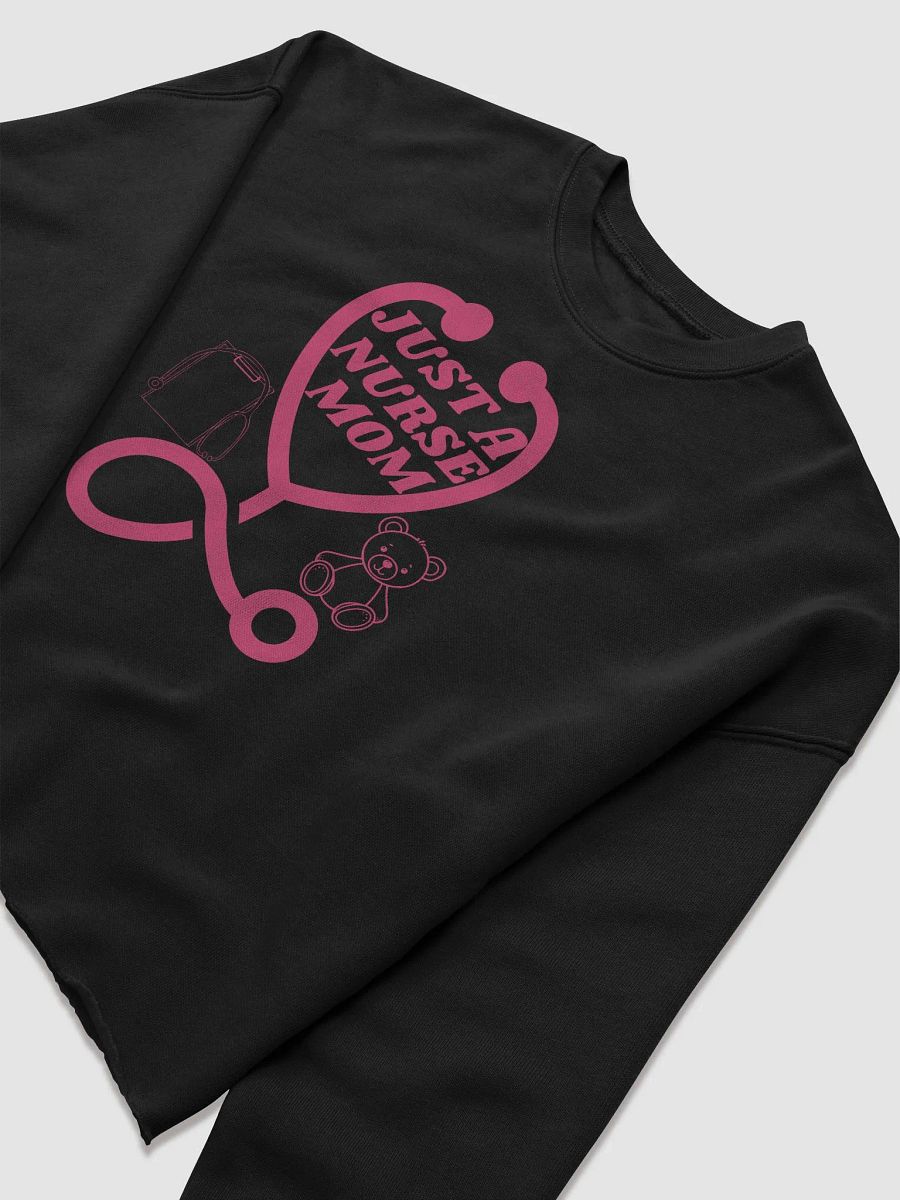 Heartfelt Nurse Mom Crop Sweatshirt product image (14)