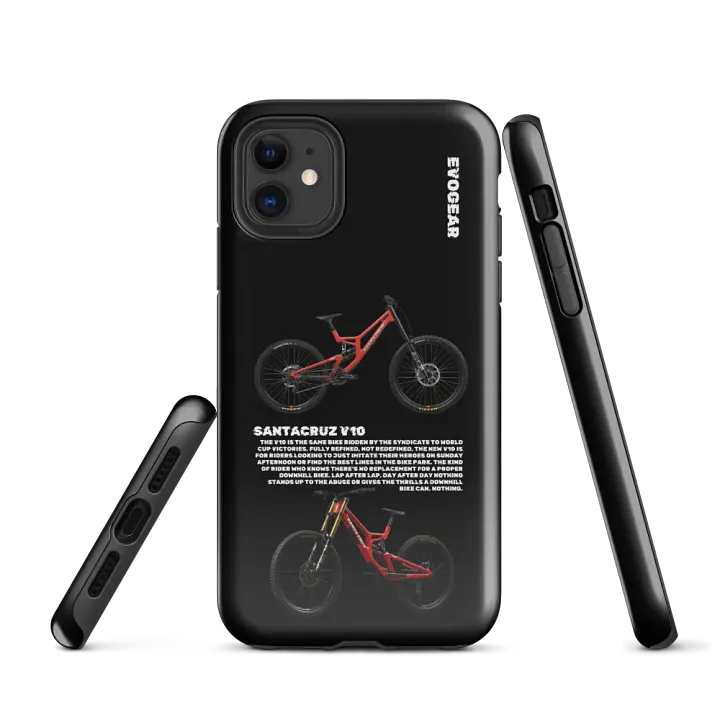 Black Santa Cruz V10 iPhone Case product image (1)