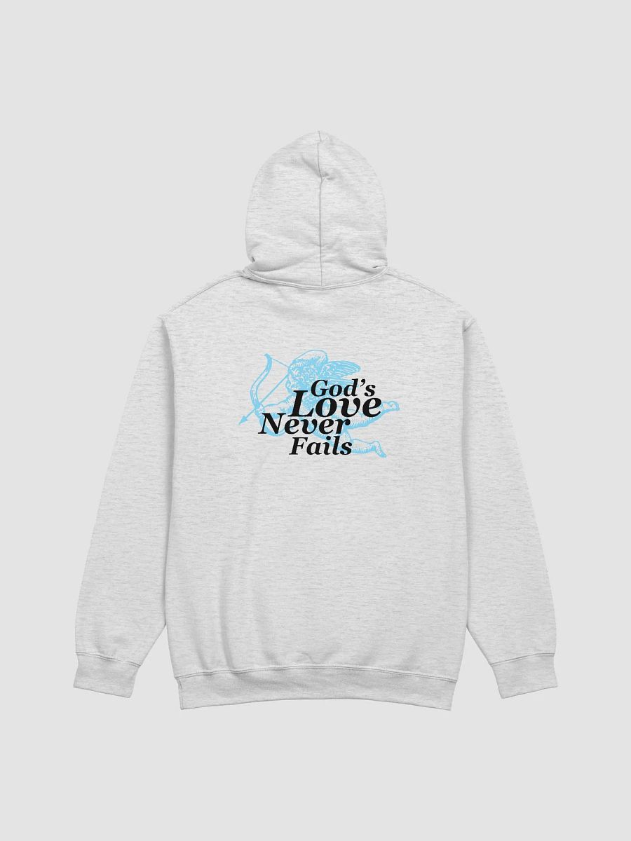 God's Love Never Fails Christian Hoodies​ product image (1)