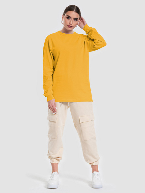 Photo showing Gildan Ultra Cotton Long Sleeve T-Shirt