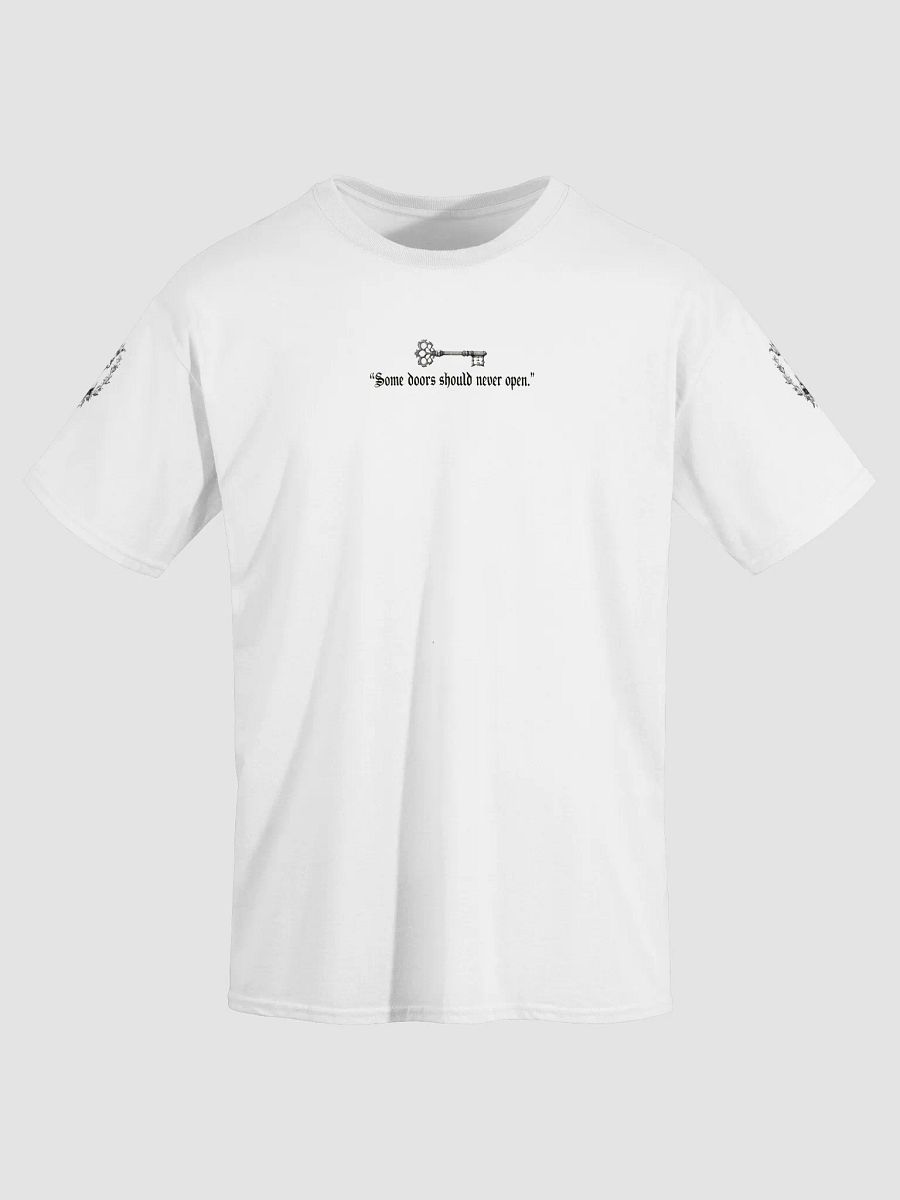 Some Doors Should Never Open – Portal Graphic T-Shirt | Dark Symbolic Tee | Cotton Statement Shirt product image (3)