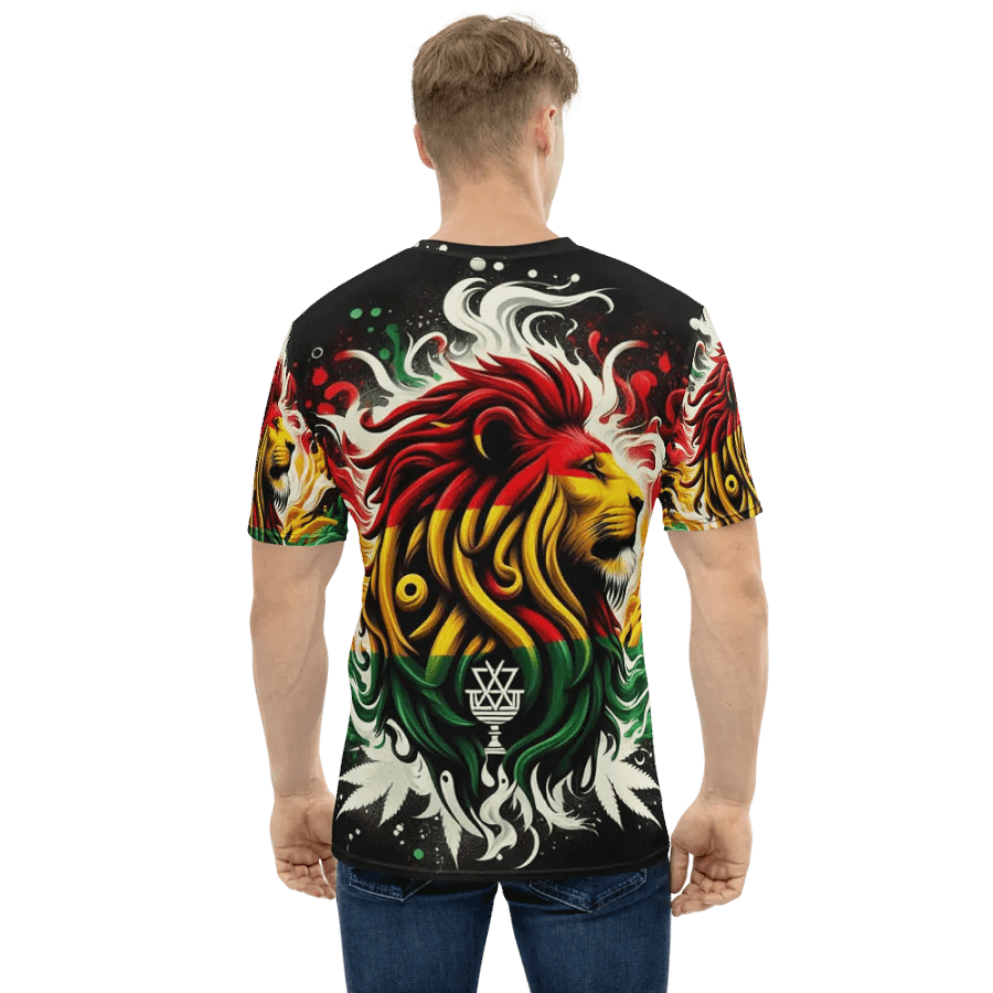 Rasta Flame Crew Neck T-Shirt product image (1)