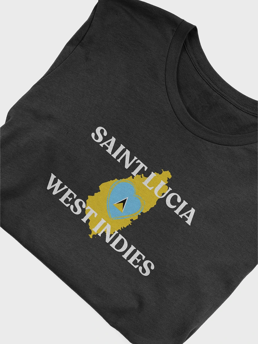 Saint Lucia Heartbeat Graphic T-Shirt product image (48)