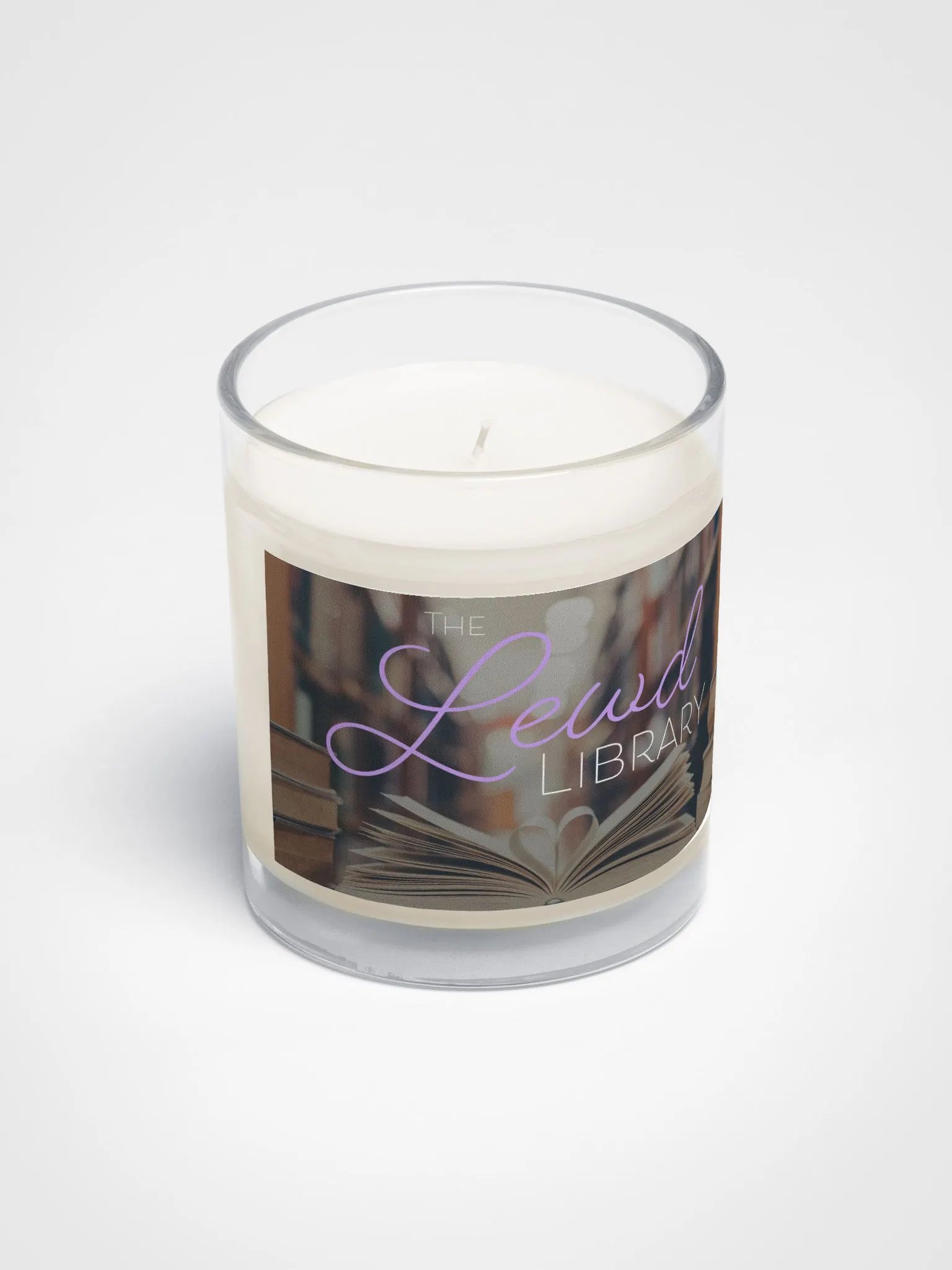 The Lewd Library Candle product image (2)