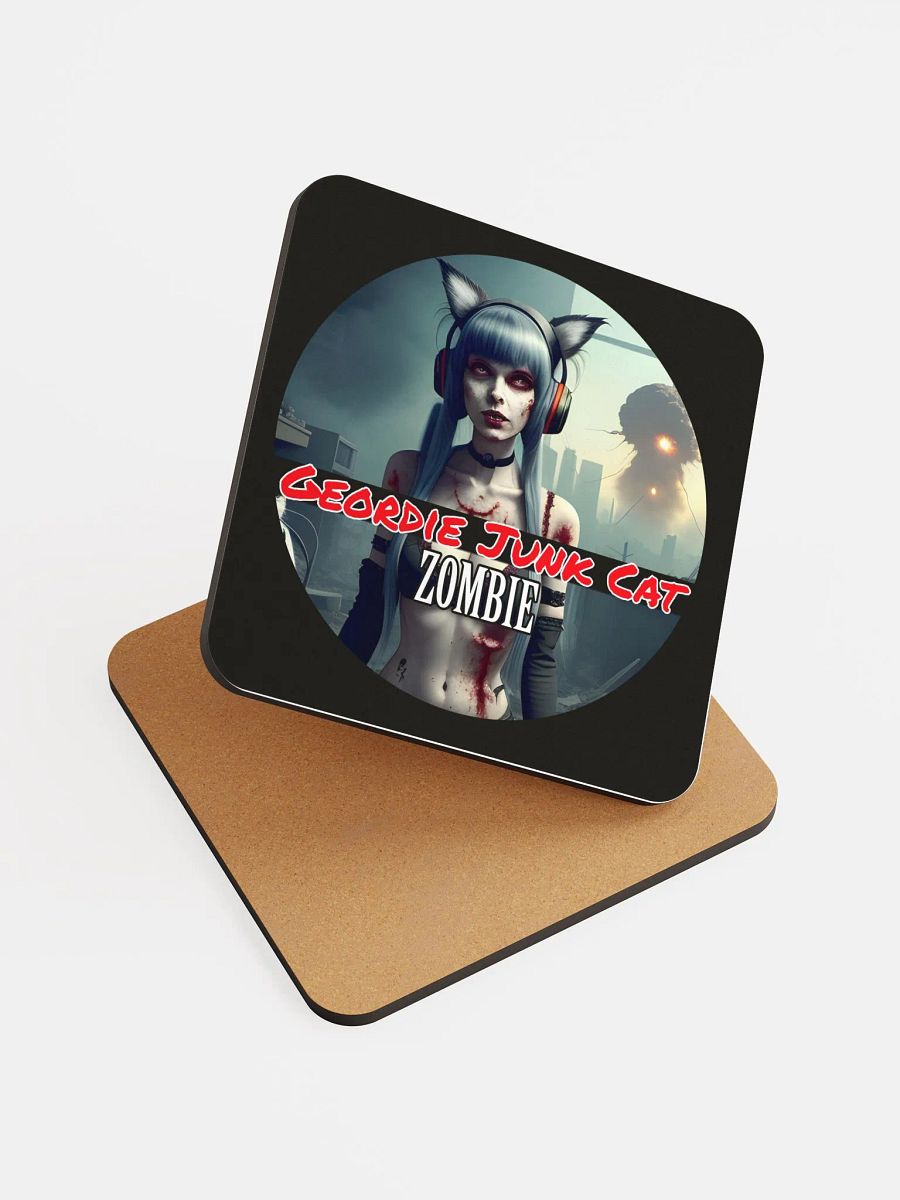 ZOMBIE THREE Drink Coaster (3.74″x 3.74″, US and EU SHIPPING) product image (6)