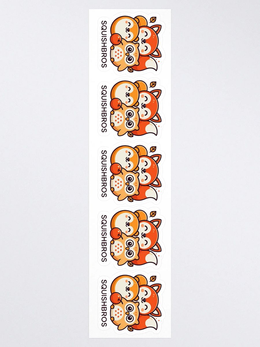 SquishBros Kiss Cut Stickers (Set of 5) product image (3)