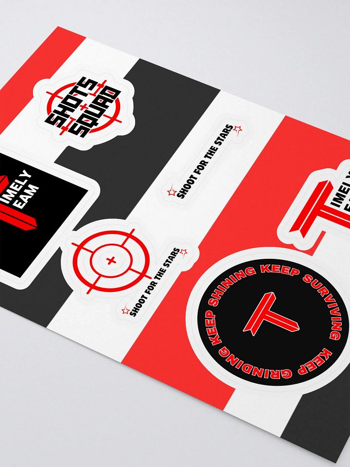 Timely Team Stickers ! product image (2)