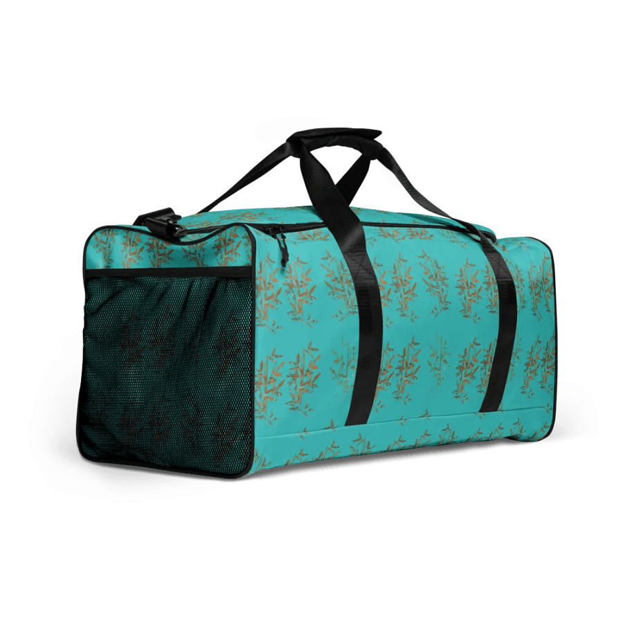 Teal Bamboo Duffel Bag product image (4)
