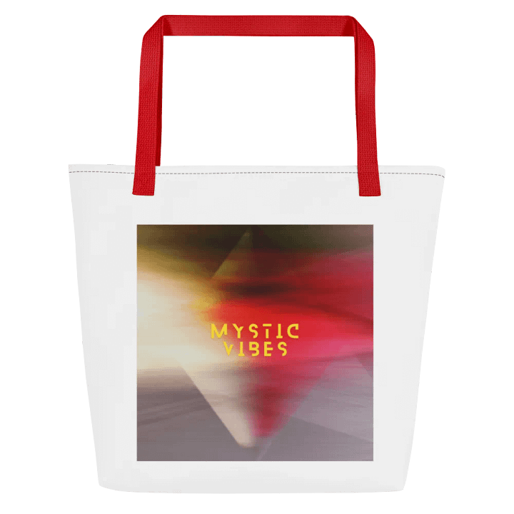 Vibrant Customizable Tote Bag with Pocket product image (1)