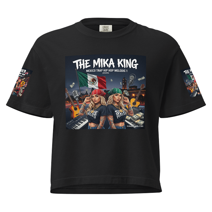 Camiseta mujer The Mika King Wear Mexico Trap Hip Hop Melodic 1 product image (2)