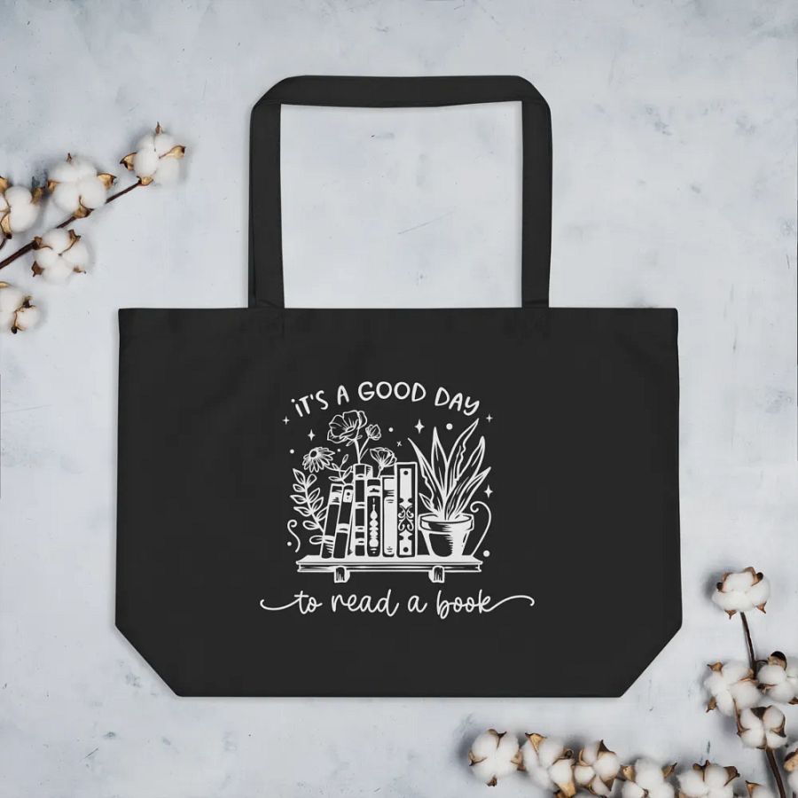 It's A Good Day To Read A Book Bag product image (3)