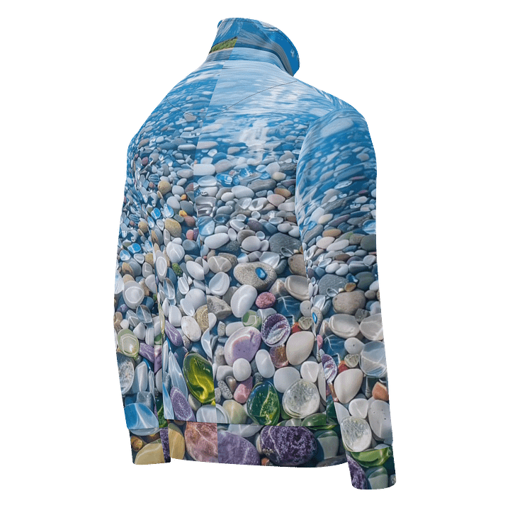 Ocean Stone Illusion Unisex Track Jacket product image (2)
