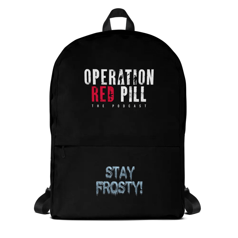 “Stay Frosty” Backpack product image (1)