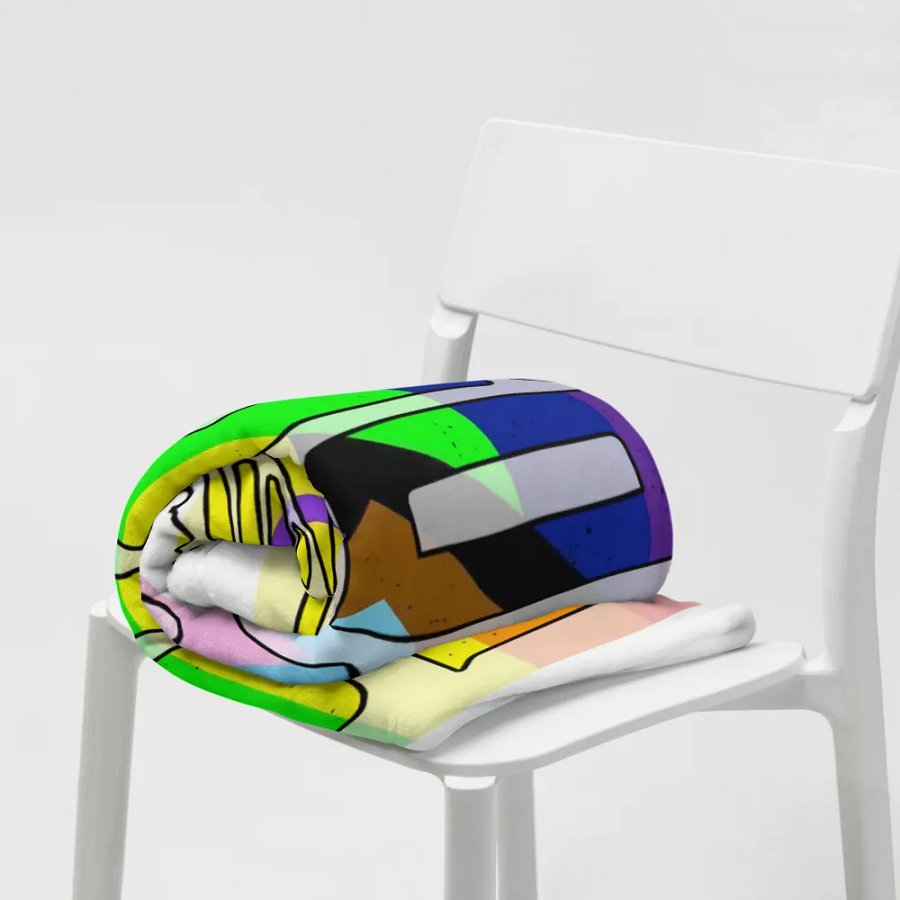 Official Pride Throw Blanket of the Dungeon Dojo Community product image (19)