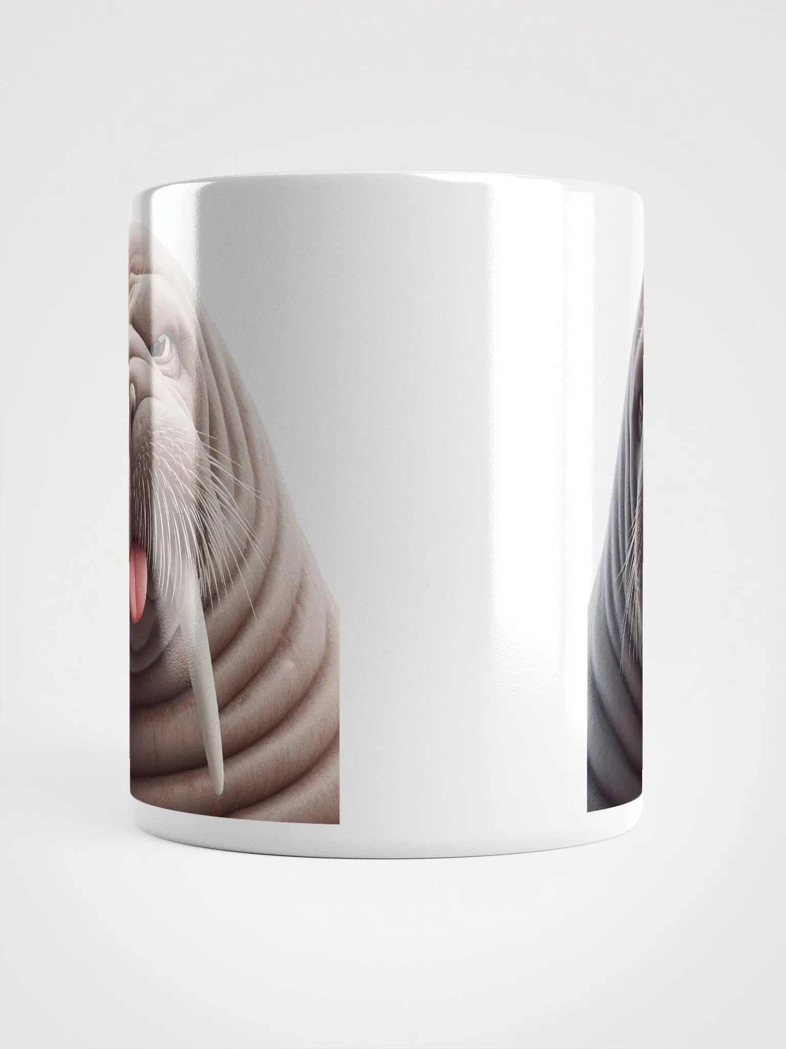 Funny Rude Walrus #Humorous Mug - White product image (5)