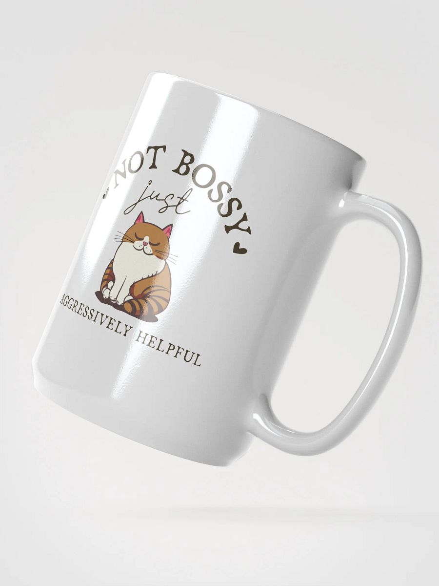 Aggressively Helpful Cat Mug product image (2)