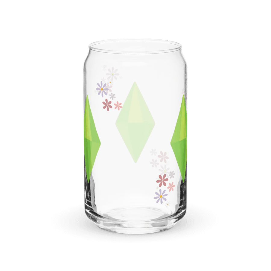 sims blumblob flower glass cup product image (6)