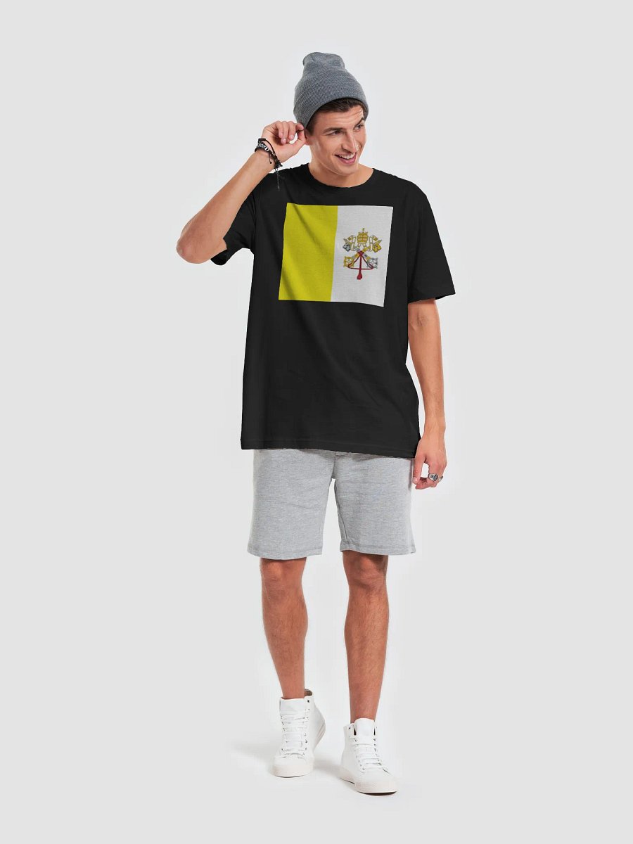 Exclusive Vatican City Flag Supersoft Unisex T-Shirt product image (1)