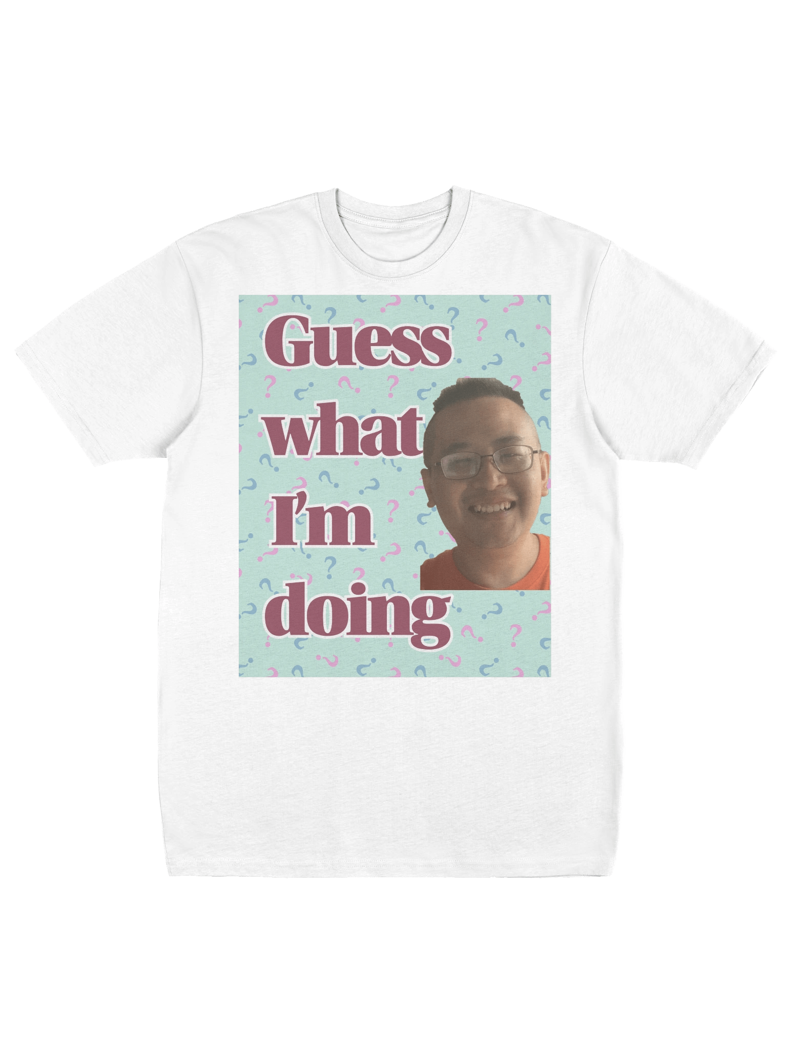 Cotton Heritage Men's Premium Heavyweight Tee： guess what i'm doing product image (3)