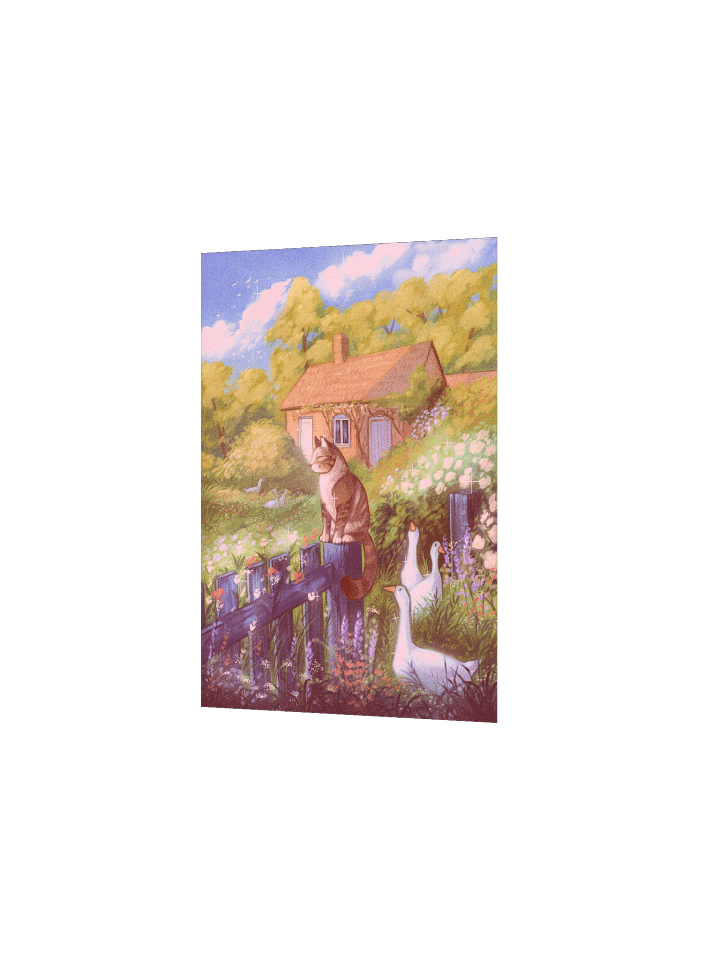 Countryside in summer | Matte paper poster product image (4)