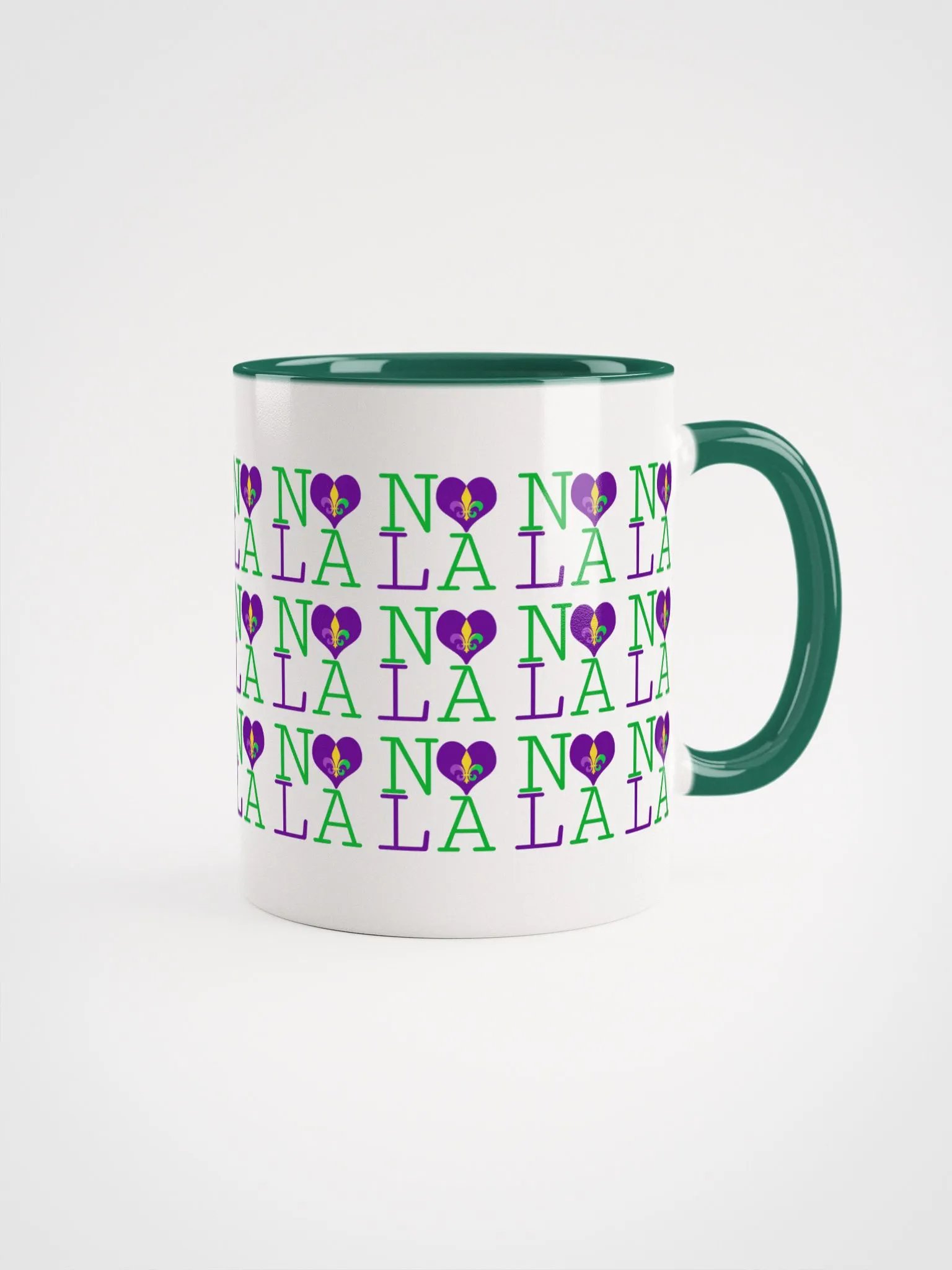 I LOVE NOLA **LEGACY COLOR MUG** (MARDI GRAS INFINITY WALL) product image (26)