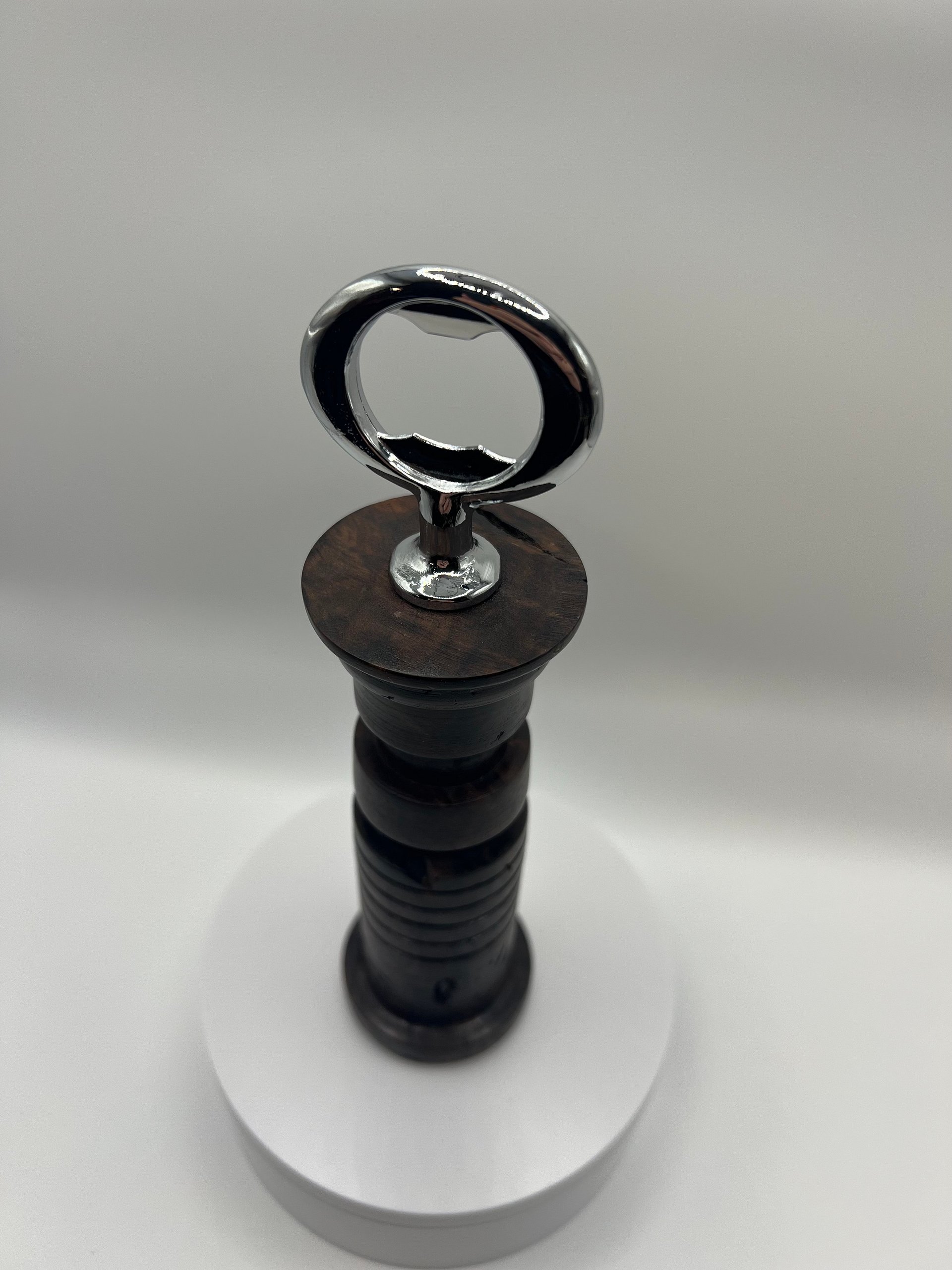 Hand-Turned Star Wars Inspired Black Walnut Burl Bottle Opener product image (7)