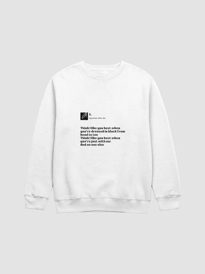 withe sweats whit song K. product image (1)