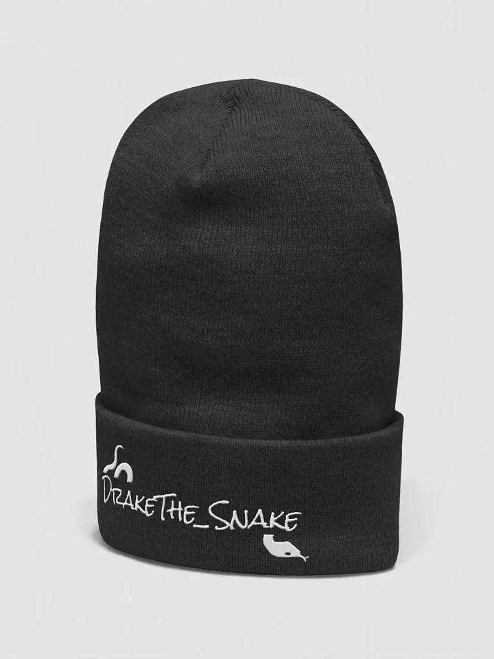 Snakey Beanie White Logo product image (14)