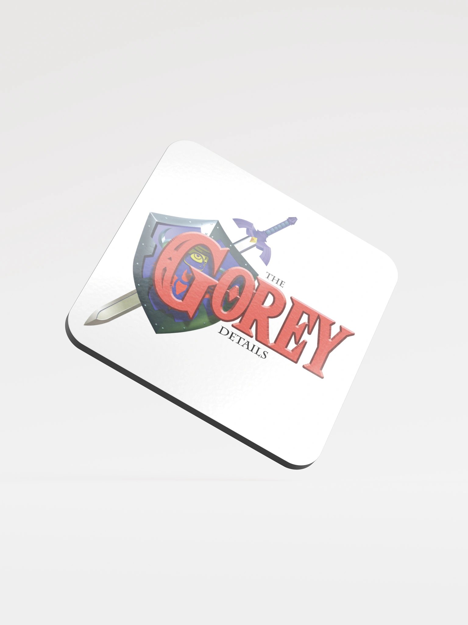 Hero of Time - Glossed Cork Coaster product image (1)