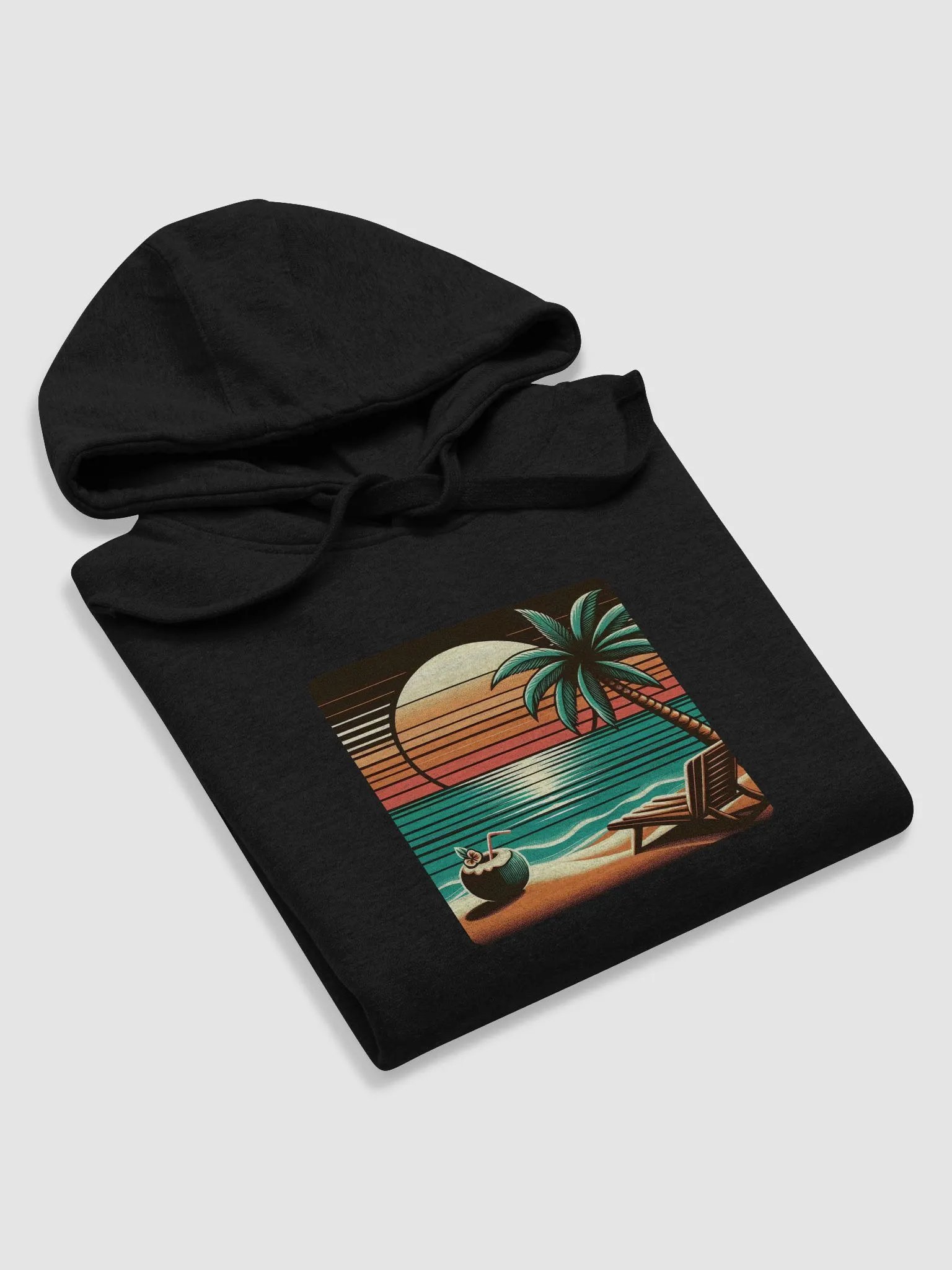 Tropical Sunset Hoodie | Ai Design product image (49)