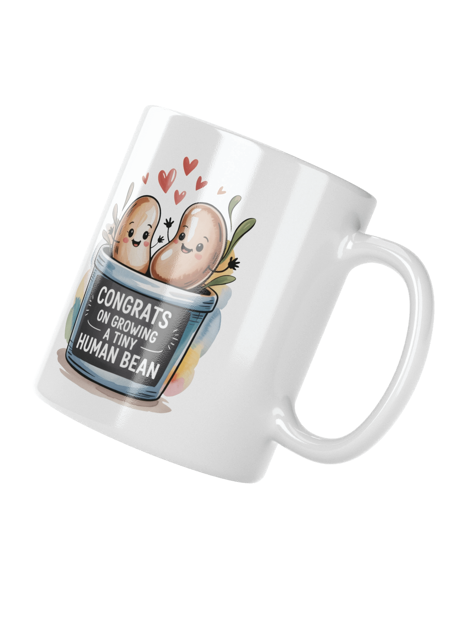 Congrat On Growing A Tiny Human Bean Mug product image (3)