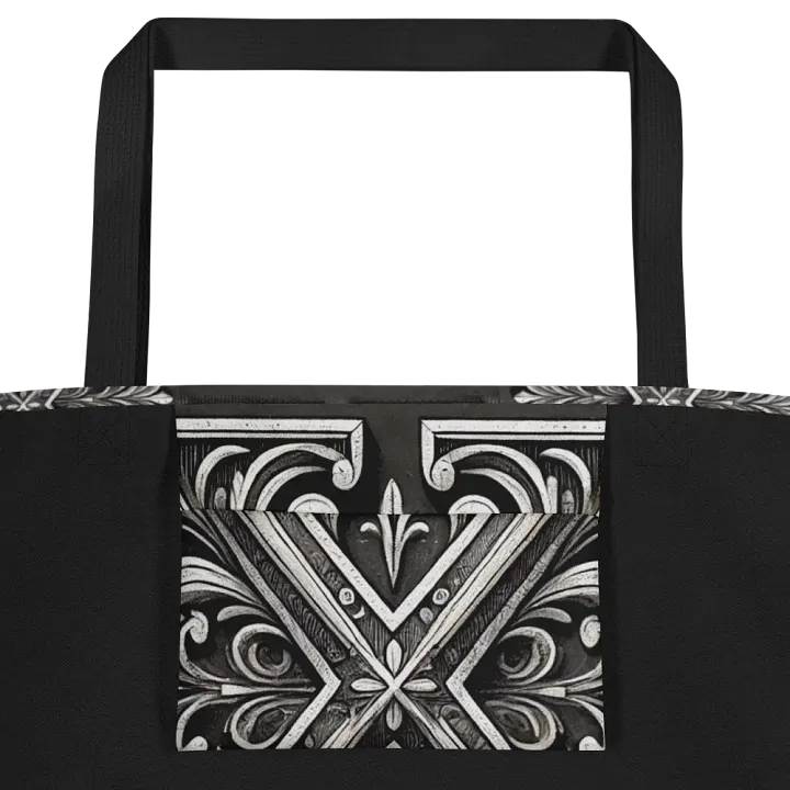 Symmetrical Swirls All-Over Tote Bag product image (2)