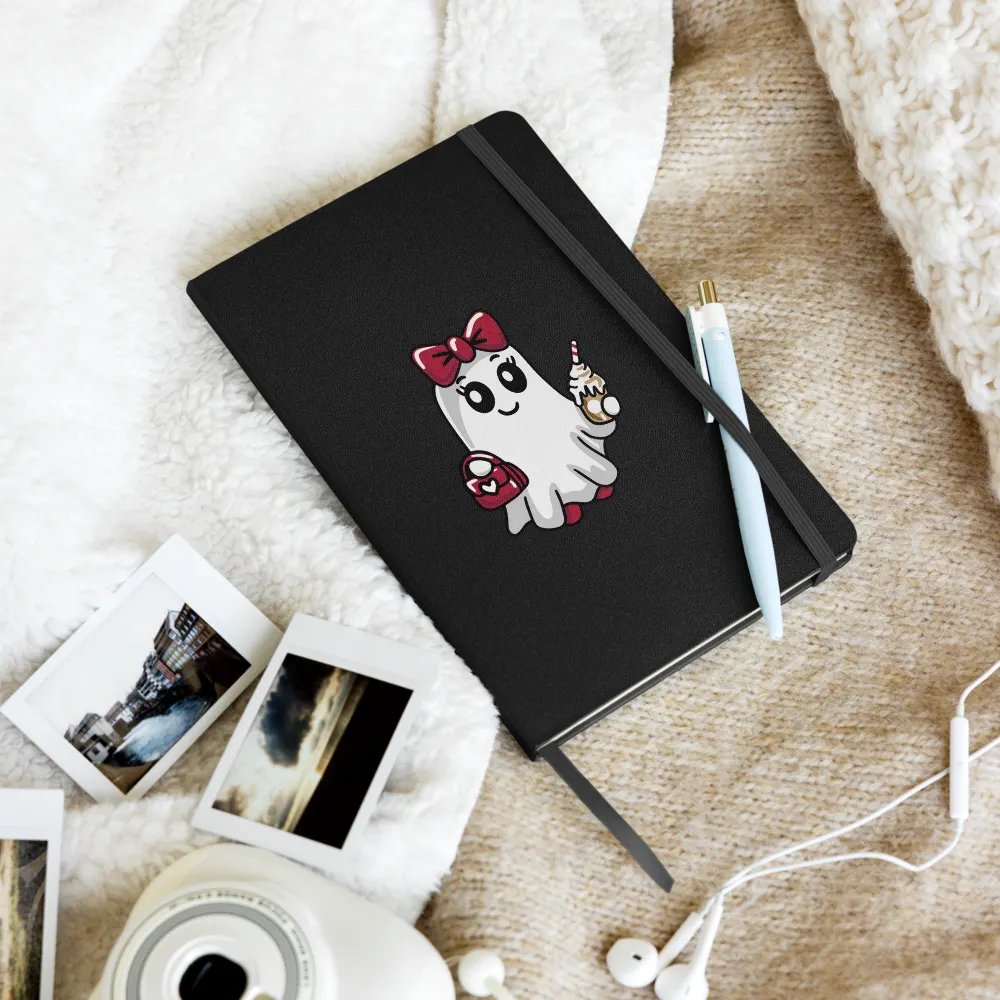 Stylish Ghost Hardcover Bound Lined Notebook product image (8)
