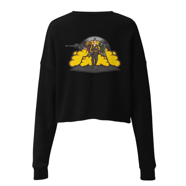 Apocalyptic Death Squad Cropped Sweat Shirt product image (1)