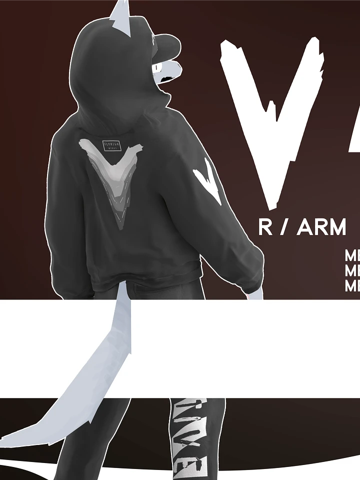 MeowCorp 'WINGS' Hoodie Rv.1 product image (1)