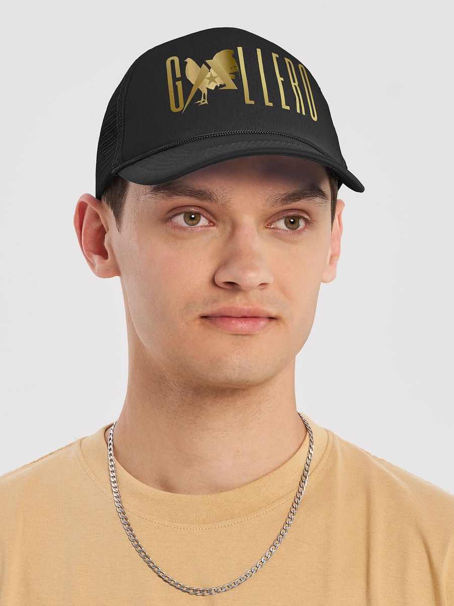 gorra de gallero en oro Trucker Hat product image (5)